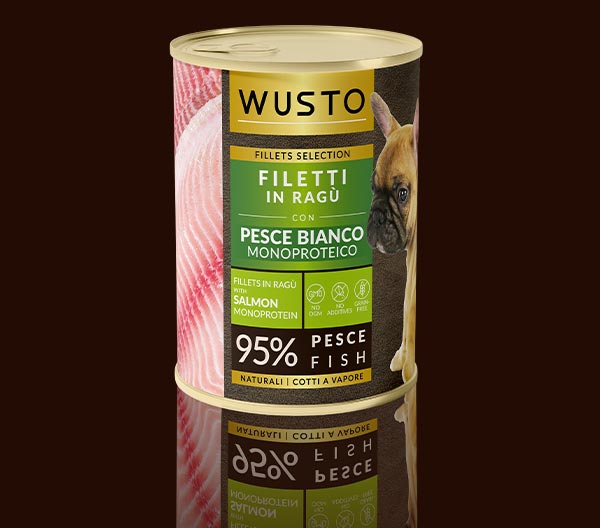 Wusto filetti in ragù con pesce bianco formato grande